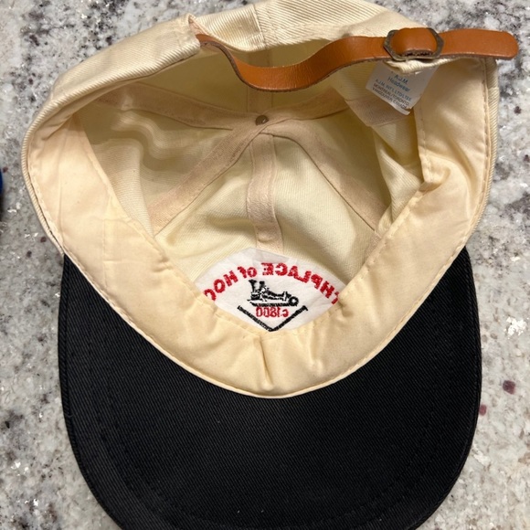 Vintage 90s Windsor Nova Scotia The Birthplace Of Hockey 1800 SnapBack Strapback - Picture 2 of 2